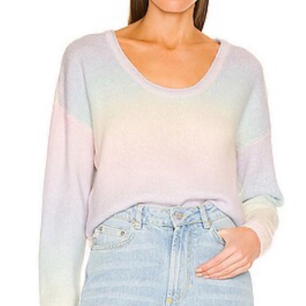 Splendid Women's Soft Pastel Crew Neck Sweater
